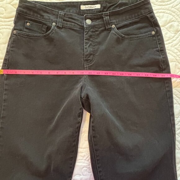 Croft & Barrow Black Stretch Jeans - Lot of 2 Pair - Picture 7 of 11